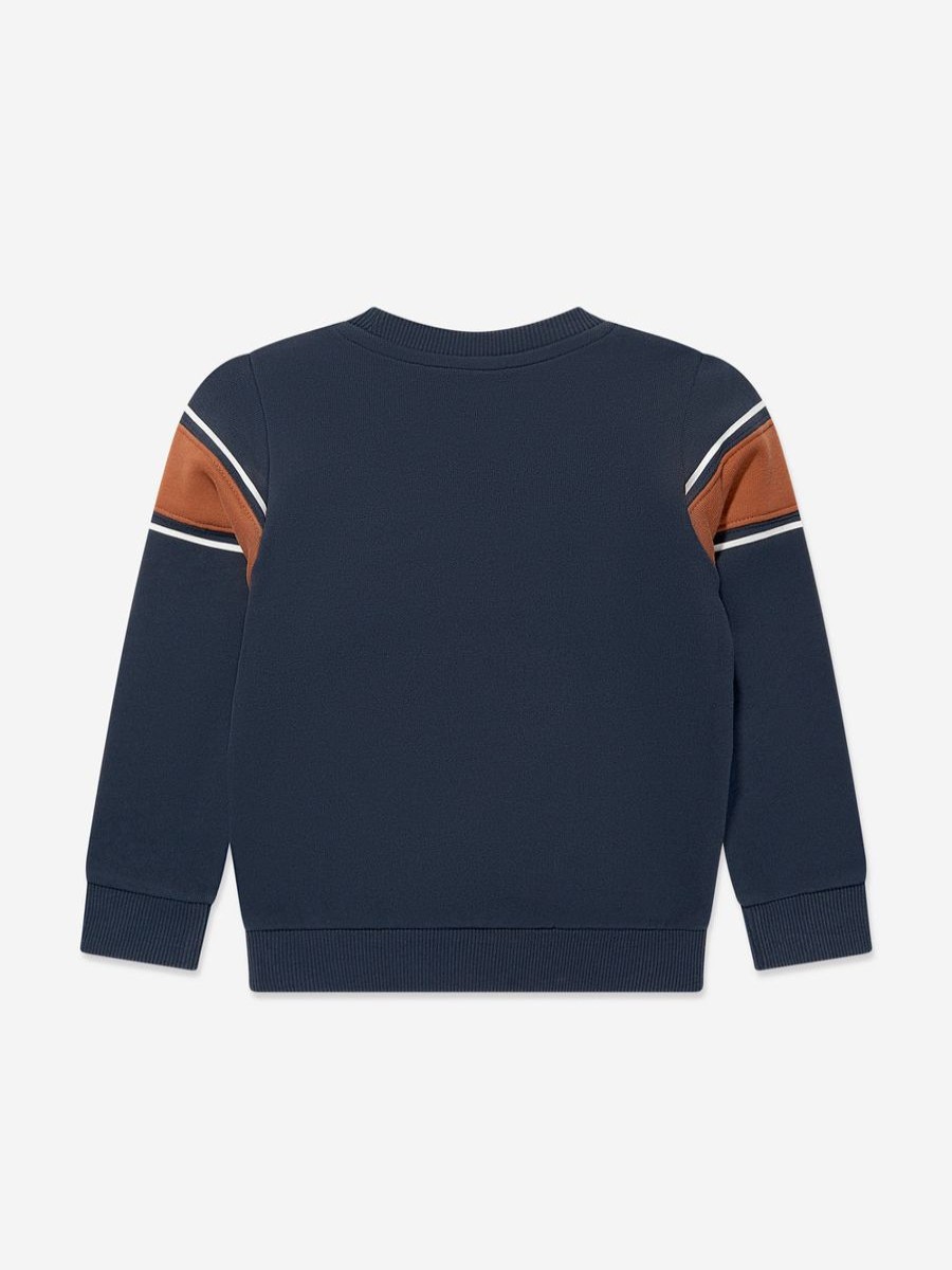 Boys Timberland Sweatshirts & Hoodies | Boys Logo Print Sweatshirt In Navy