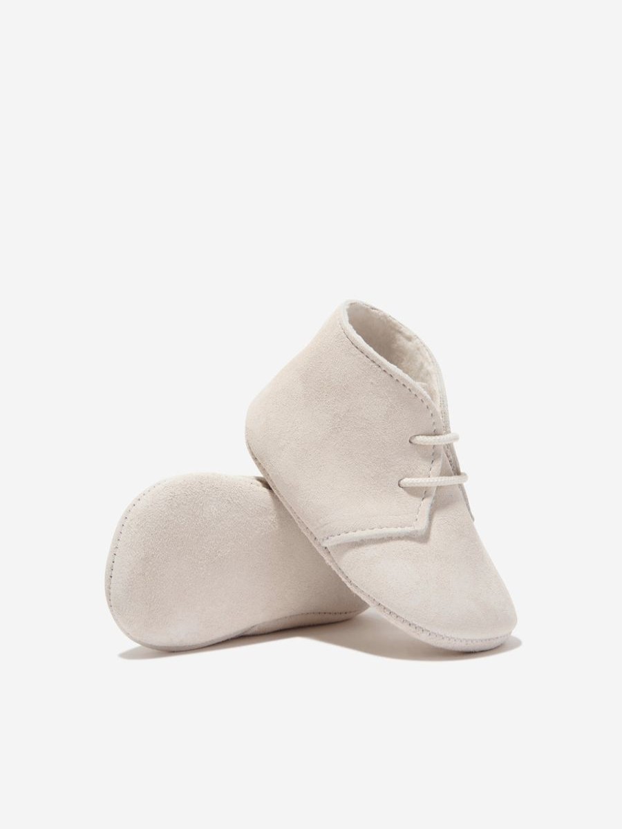 Baby Paz Rodriguez Shoes | Baby Boys Pre-Walker Shoes In Beige